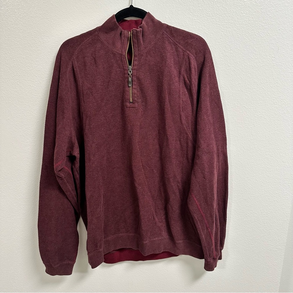 Tommy Bahama 1/4 zip Large